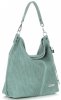 Kožené kabelka shopper bag Vittoria Gotti mátová V80051